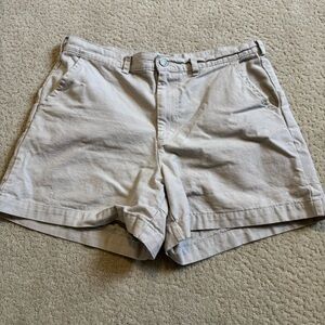 Patagonia Men's Beige Khaki Organic Cotton Chino Shorts